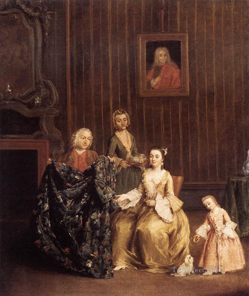The Tailor life scenes Pietro Longhi Oil Paintings